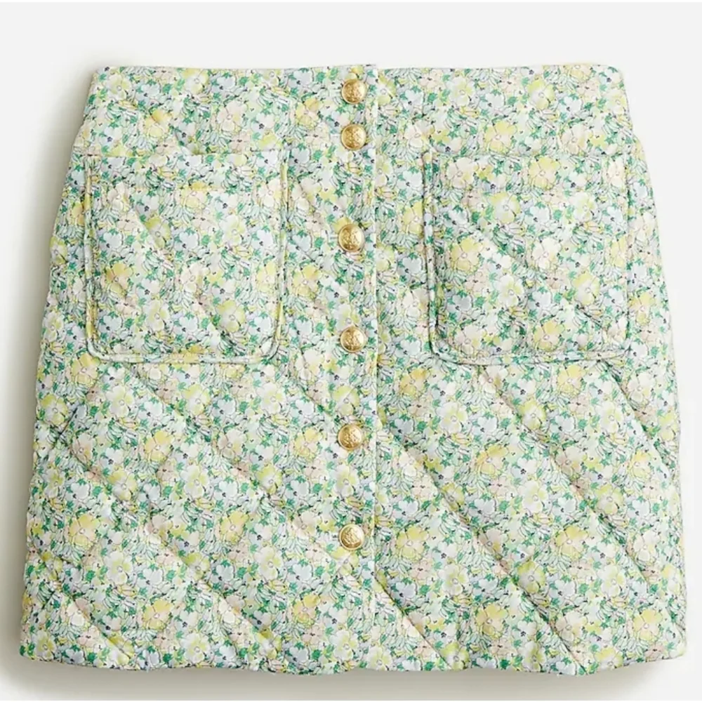 33. J.Crew Limited-edition quilted button-front mini skirt in Liberty® fabric